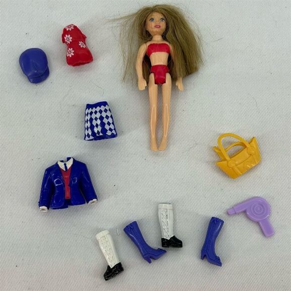 Vintage Polly Pocket Dolls Lot Collection Retro Toys - Picture 1 of 4